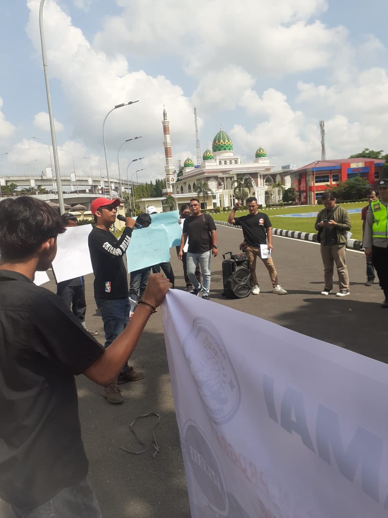 GPP-Sumsel Unras, Desak Kapolda Sumsel Copot Kapolres Muba Dan Muara Enim