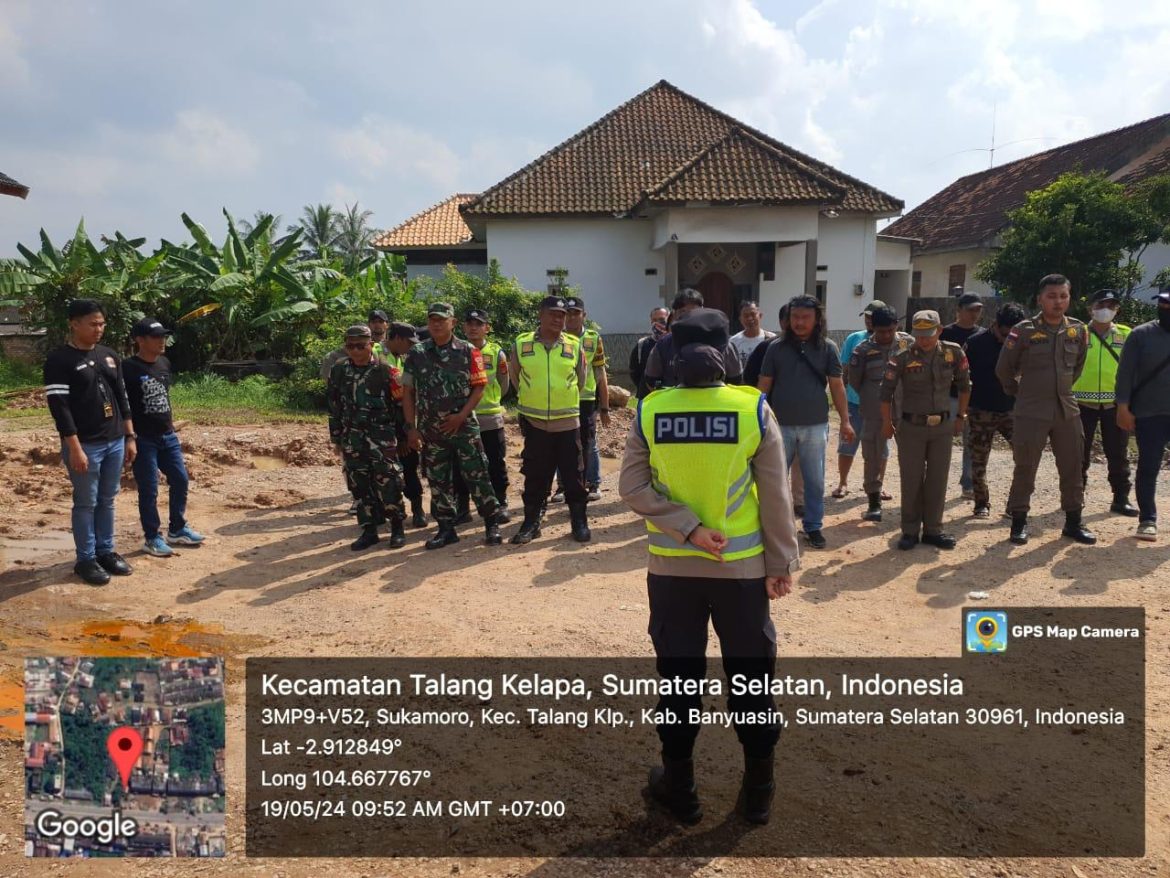 Pembongkaran Gudang CPO di Talang Kelapa dipimpin oleh Kompol Sari