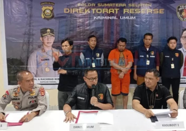 Polisi Gadungan Ditangkap Unit 4 Subdit 1 Kamneg Ditreskrimum Polda sumsel