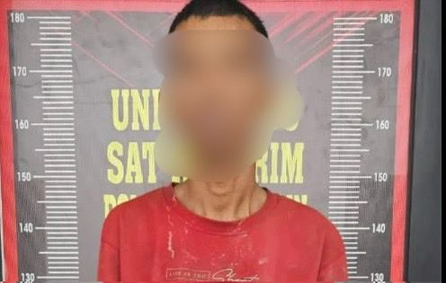 Diduga Sengaja Bakar Lahan Perkebunan, AD Diamankan Polres Banyuasin